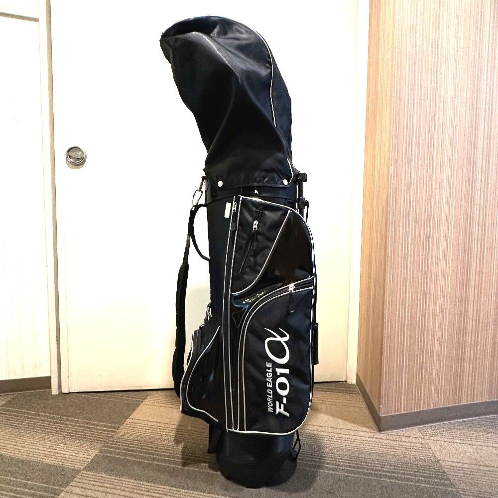 キャリーバッグ WORLD EAGLE ゴルフクラブ 5本 スチール シルバー