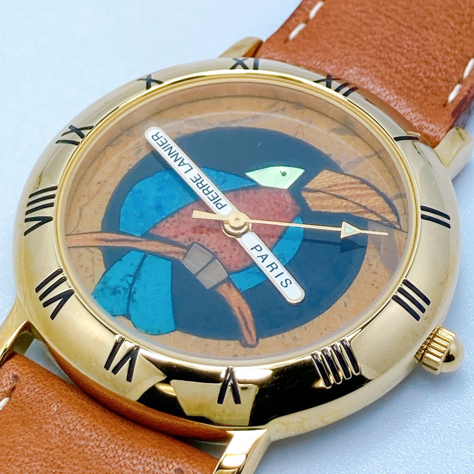 549 ピエールラニエ オオハシドリ 世界限定 ラウンド 腕時計 希少  