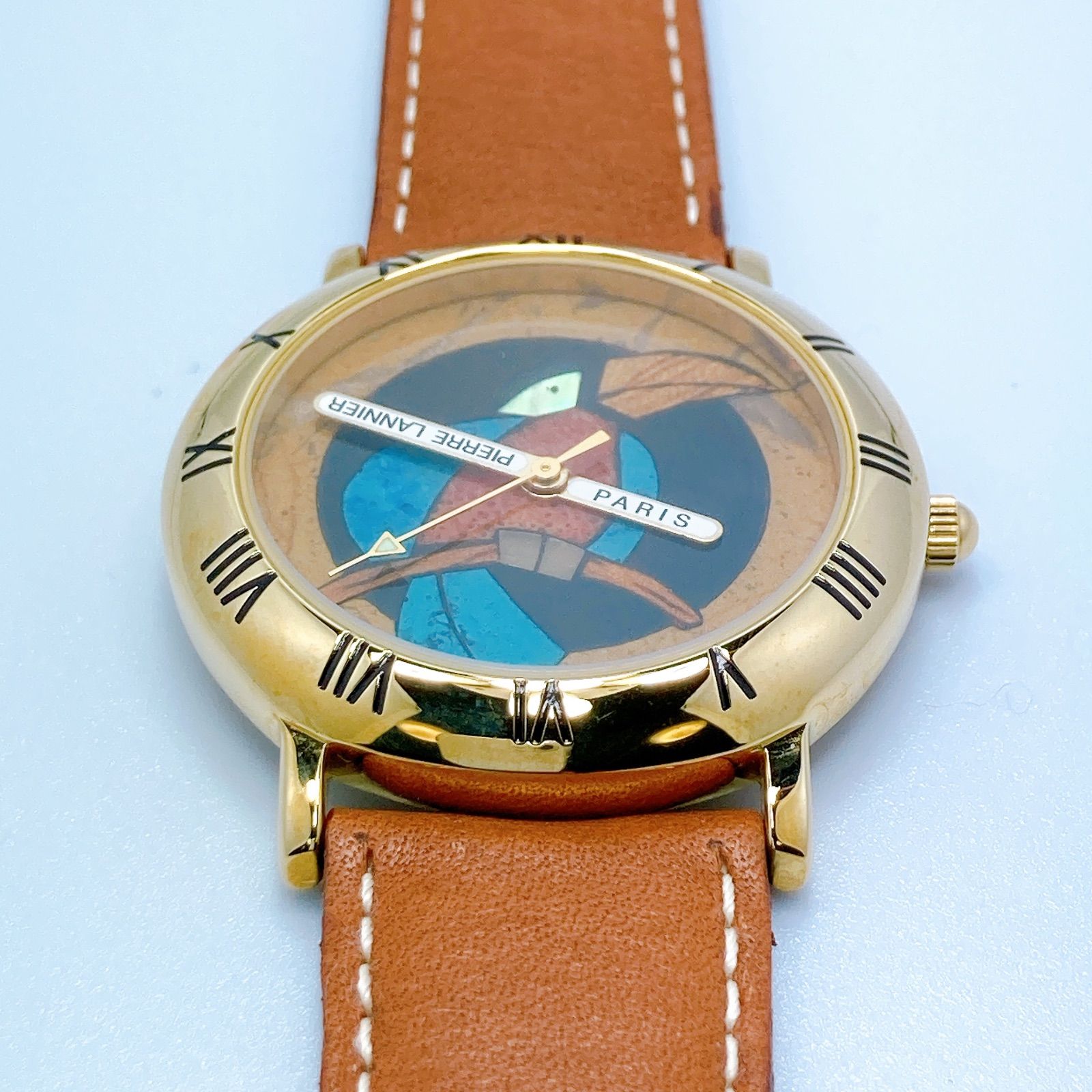 549 ピエールラニエ オオハシドリ 世界限定 ラウンド 腕時計 希少  