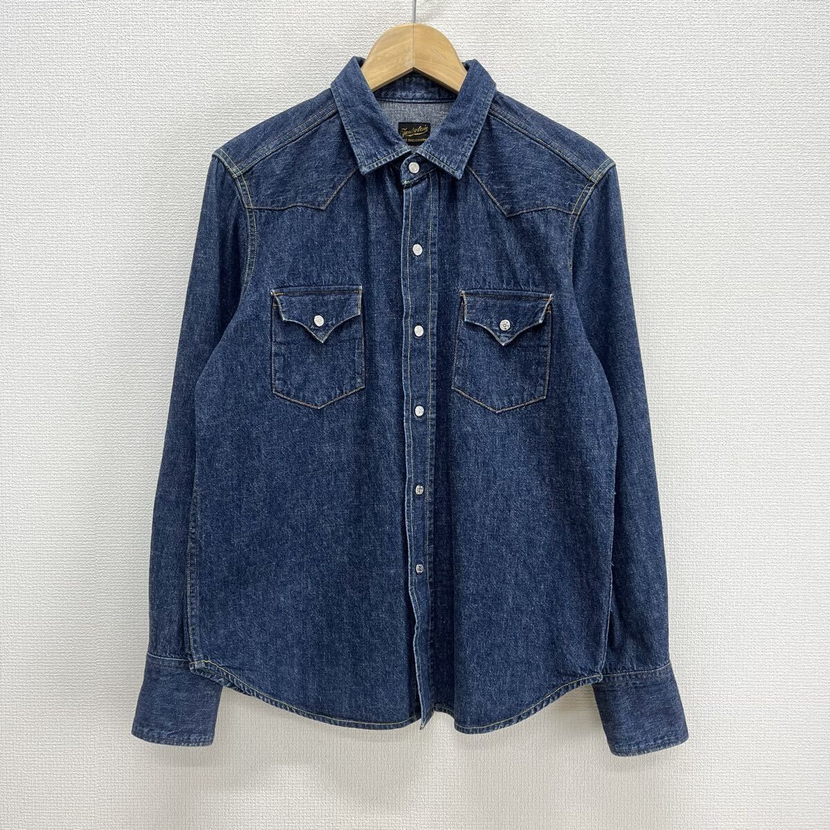 TENDERLOIN テンダーロイン WESTERN DENIM SHIRTS デニム ウエスタンシャツ インディゴ S 10129613