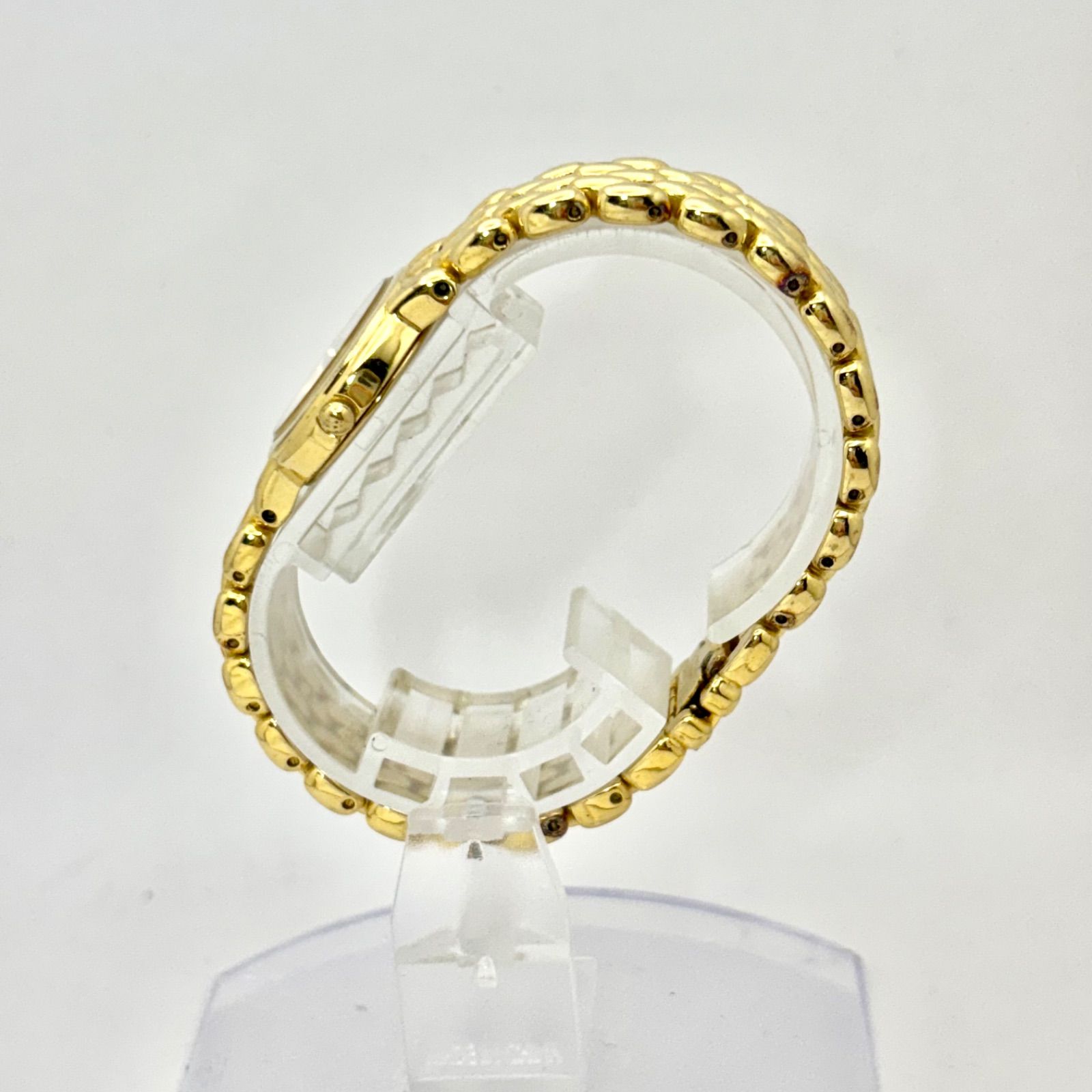 電池 SEIKO セイコー 1 Pダイヤ レディース 腕時計 ゴールド F 20-0 50 065136