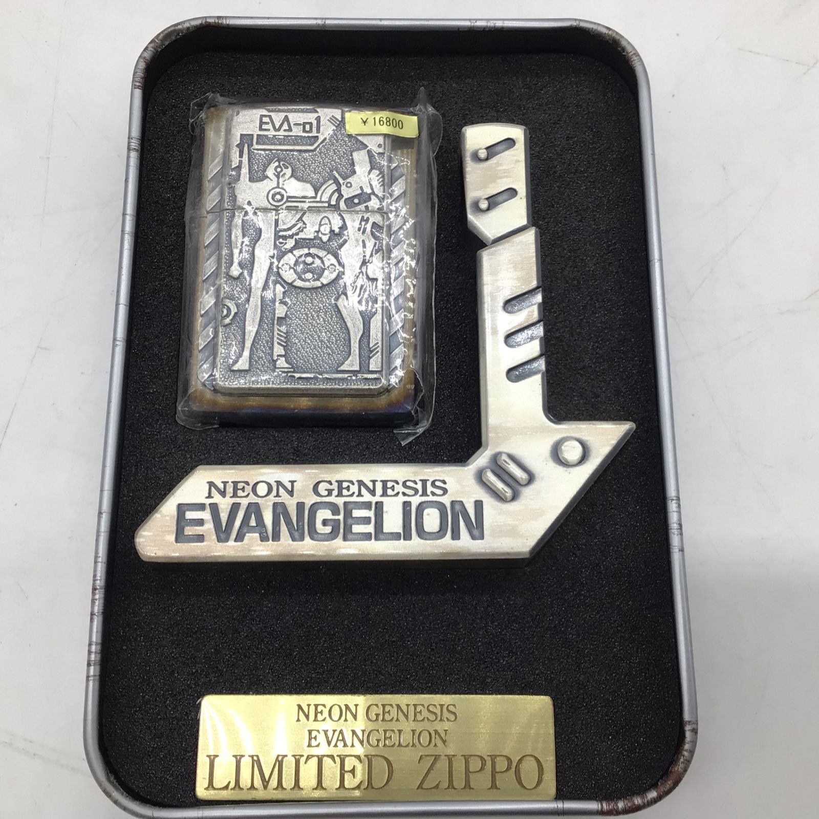 11113 【未使用】新世紀エヴァンゲリオン zippo 初号機 シリアル 