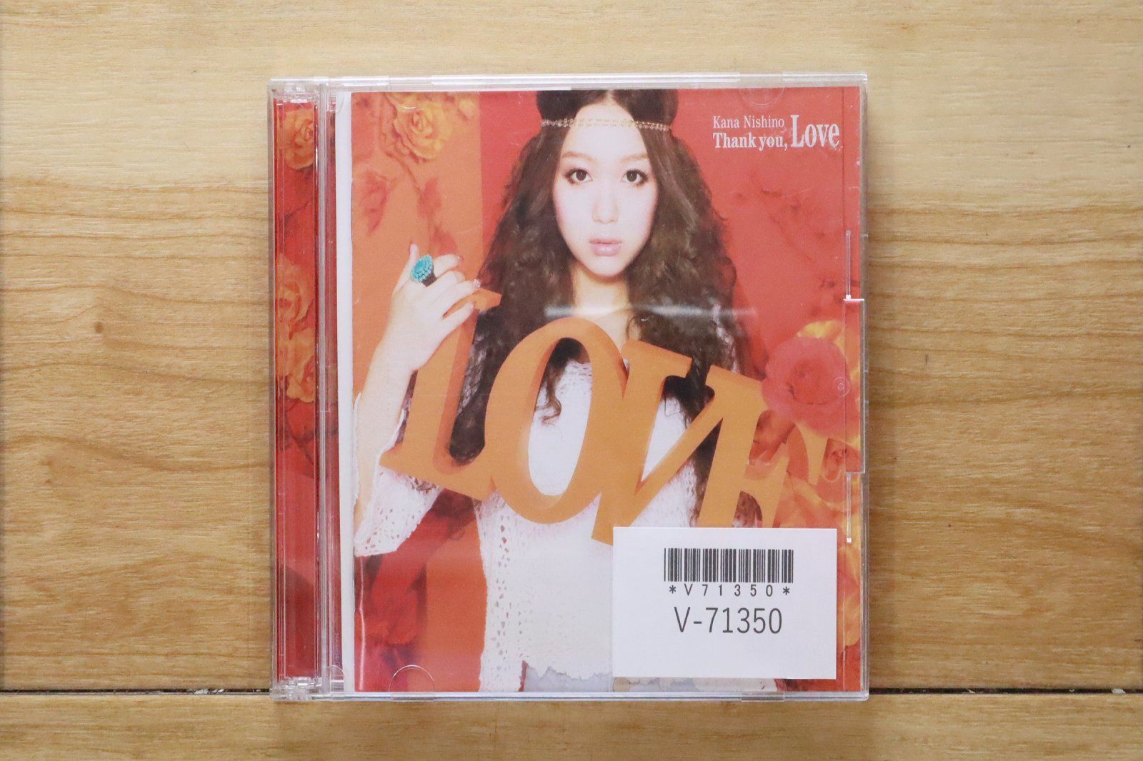 国内盤CD☆西野カナ/Kana Nishino□ Thank you、 Love(初回生産限定盤