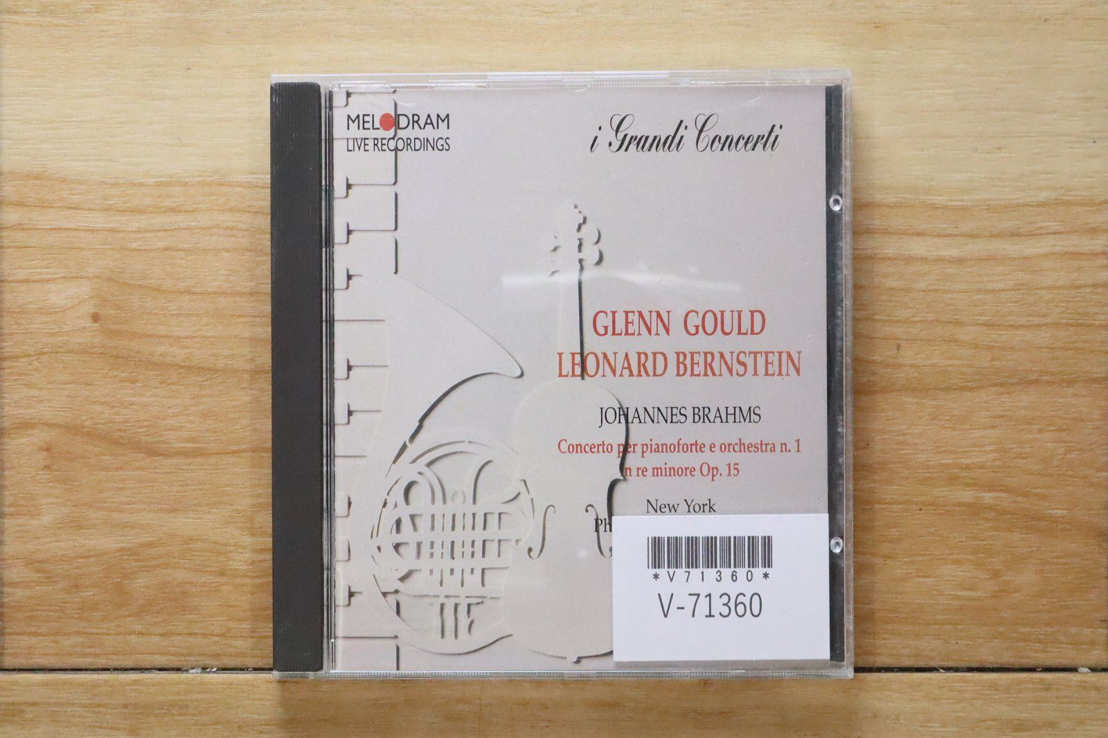 中古CD☆/GLENN GOULD LEONARD BERNSTEIN□ i Grandi Concerti
