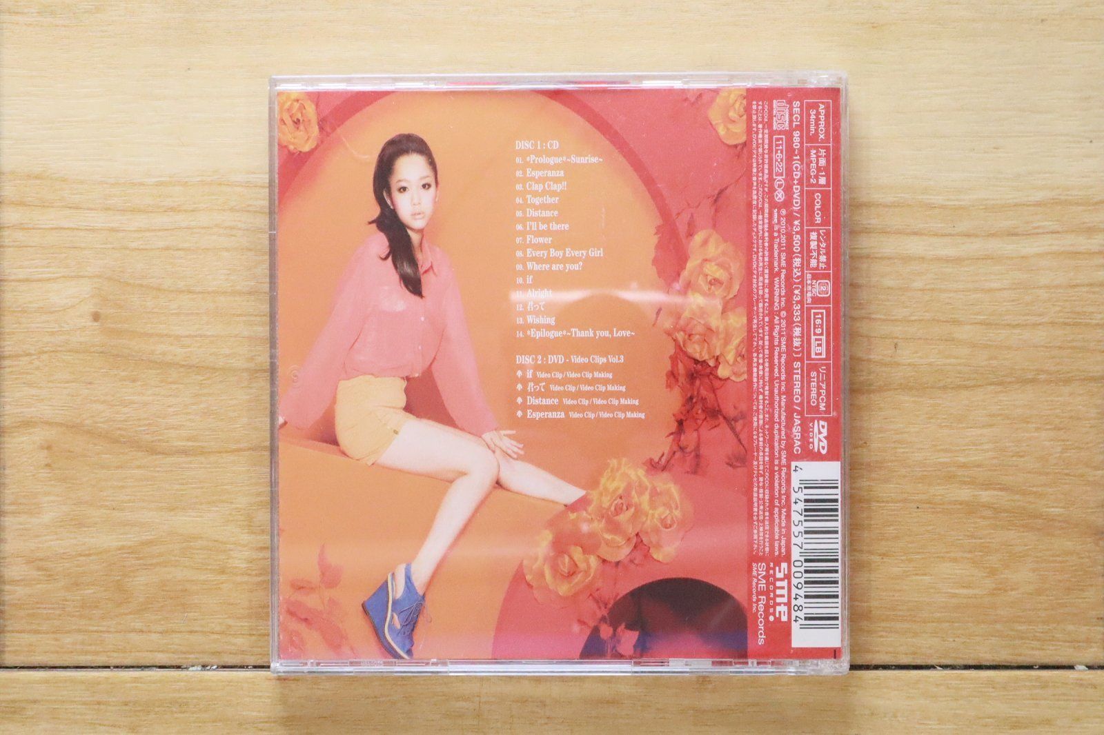 国内盤CD☆西野カナ/Kana Nishino□ Thank you、 Love(初回生産限定盤