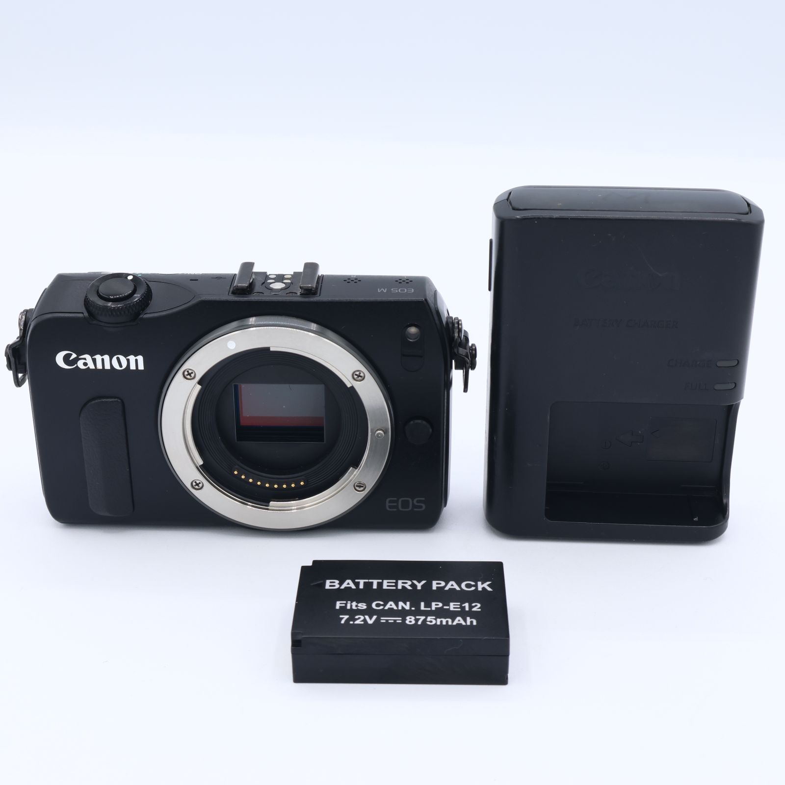 Canon キヤノン ミラーレス一眼カメラ EOS M ボディ ブラック EOSMBK-BODY 251028_021012200133