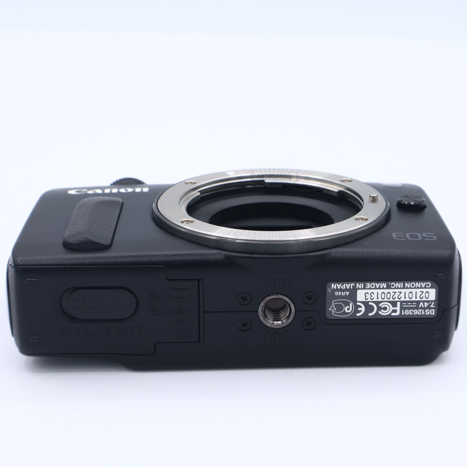  Canon キヤノン ミラーレス一眼カメラ EOS M ボディ ブラック EOSMBK BODY 251028_ ミラーレス一眼 デジタルカメラ