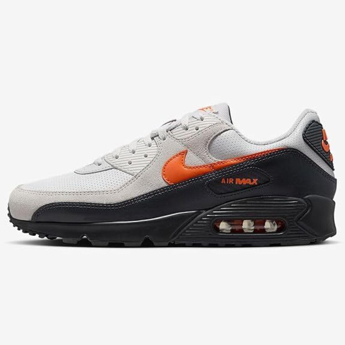 【人気カラー】NIKE AIR Max 90 G 27.5cmグレー×オレンジ ナイキ] エア マックス 90 [AIR MAX 90] バストグレー/アンスラサイト
