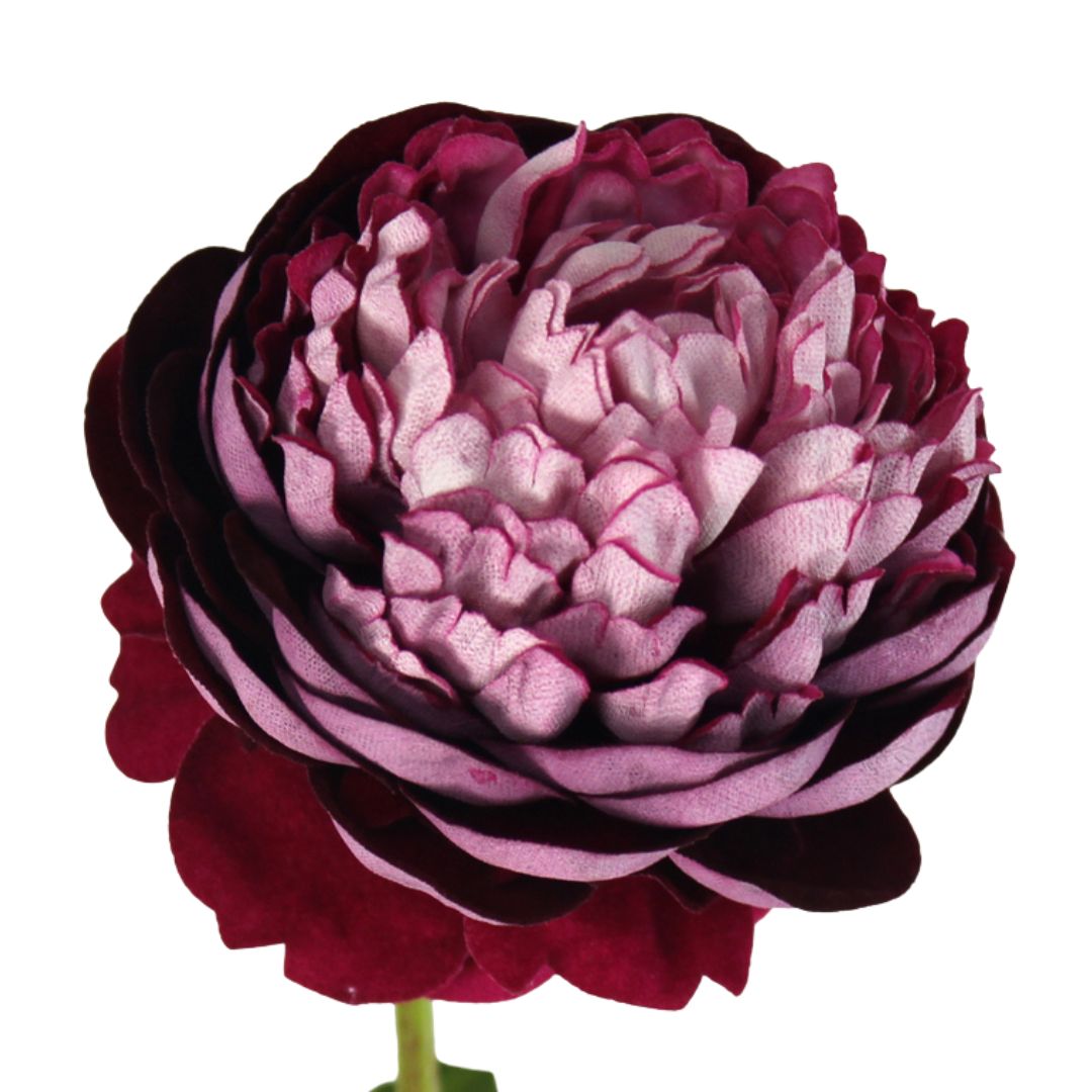  造花 ロッソラナンキュラス ビューティー アーティフィシャルフラワー 24本入り アートフラワー材料 アレンジメント用品 資材