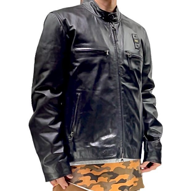 Blauer ブラウアー レスキューオレンジ 裏地キルティング ショルダー 