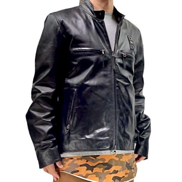 Blauer ブラウアー レスキューオレンジ 裏地キルティング ショルダー 