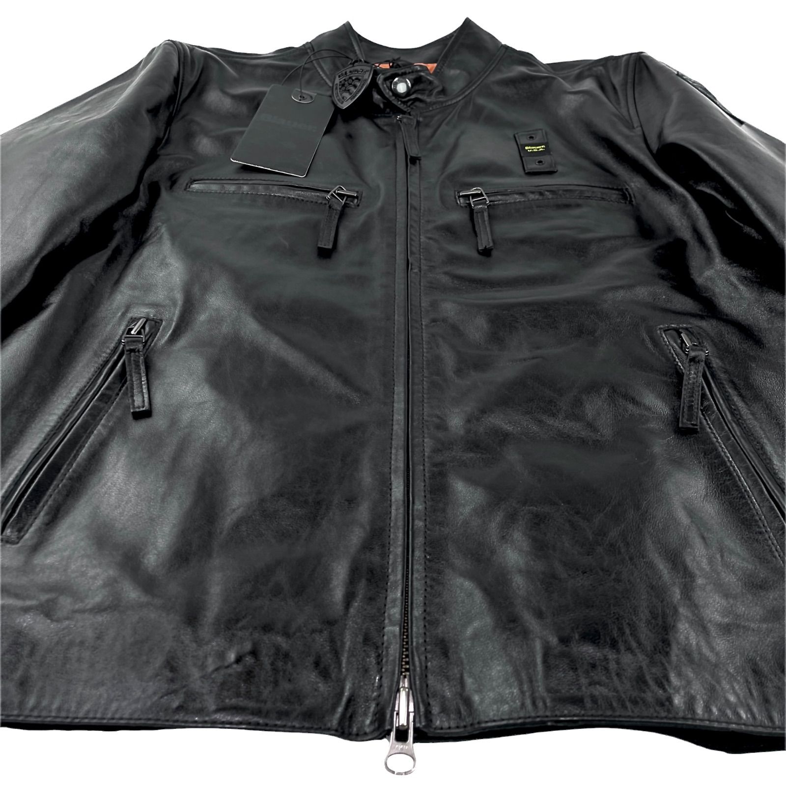 Blauer ブラウアー レスキューオレンジ 裏地キルティング ショルダー 
