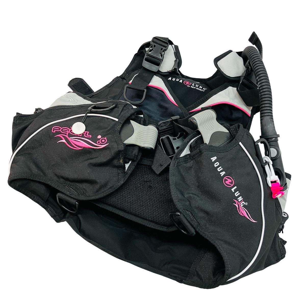 AQUALUNG PearL BCジャケット サイズS アクアラング ダイビング用品 現状品 ジャンク C10588807