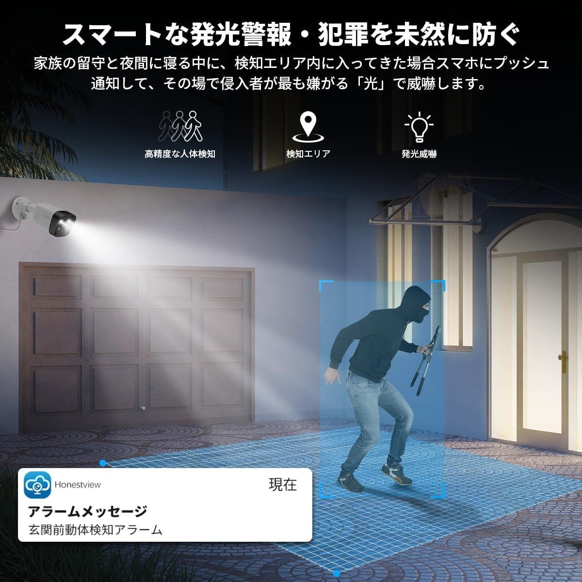 広角レンズ 無線接続