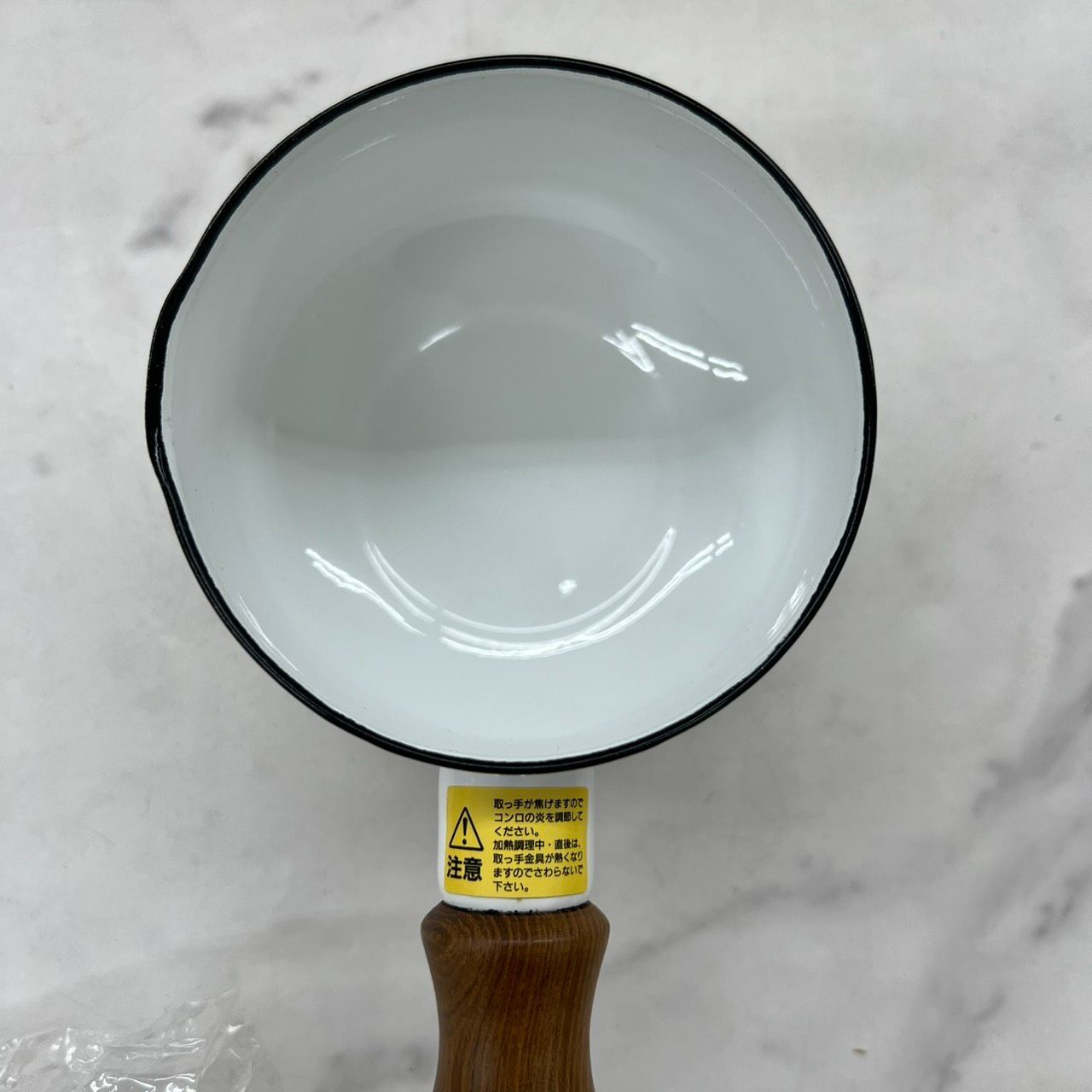 DANSK ダンスク ホーローミルクパン バターウォーマー ホワイト