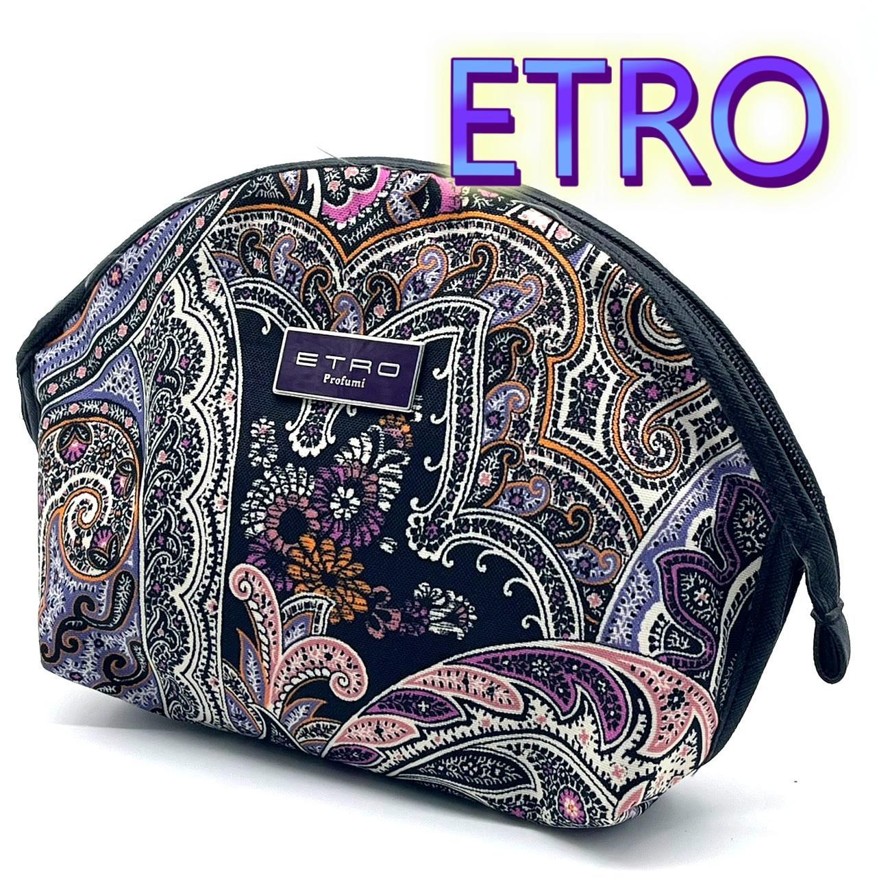 ETRO エトロ ペイズリー ポーチ Profumi ライン / ETRO Profumi