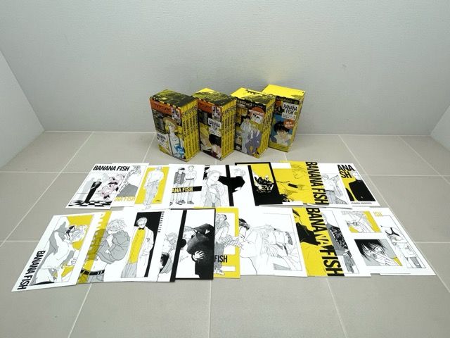 BANANA FISH 復刻版BOX コミック 全巻セット 特典ポストカード付 F5608-007 014