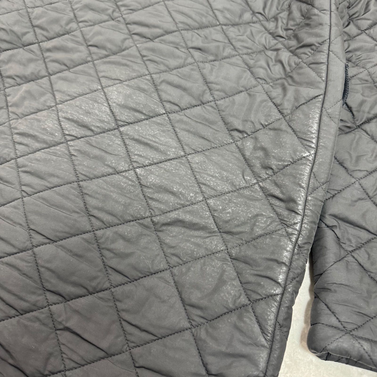 キルティングコート レオパード