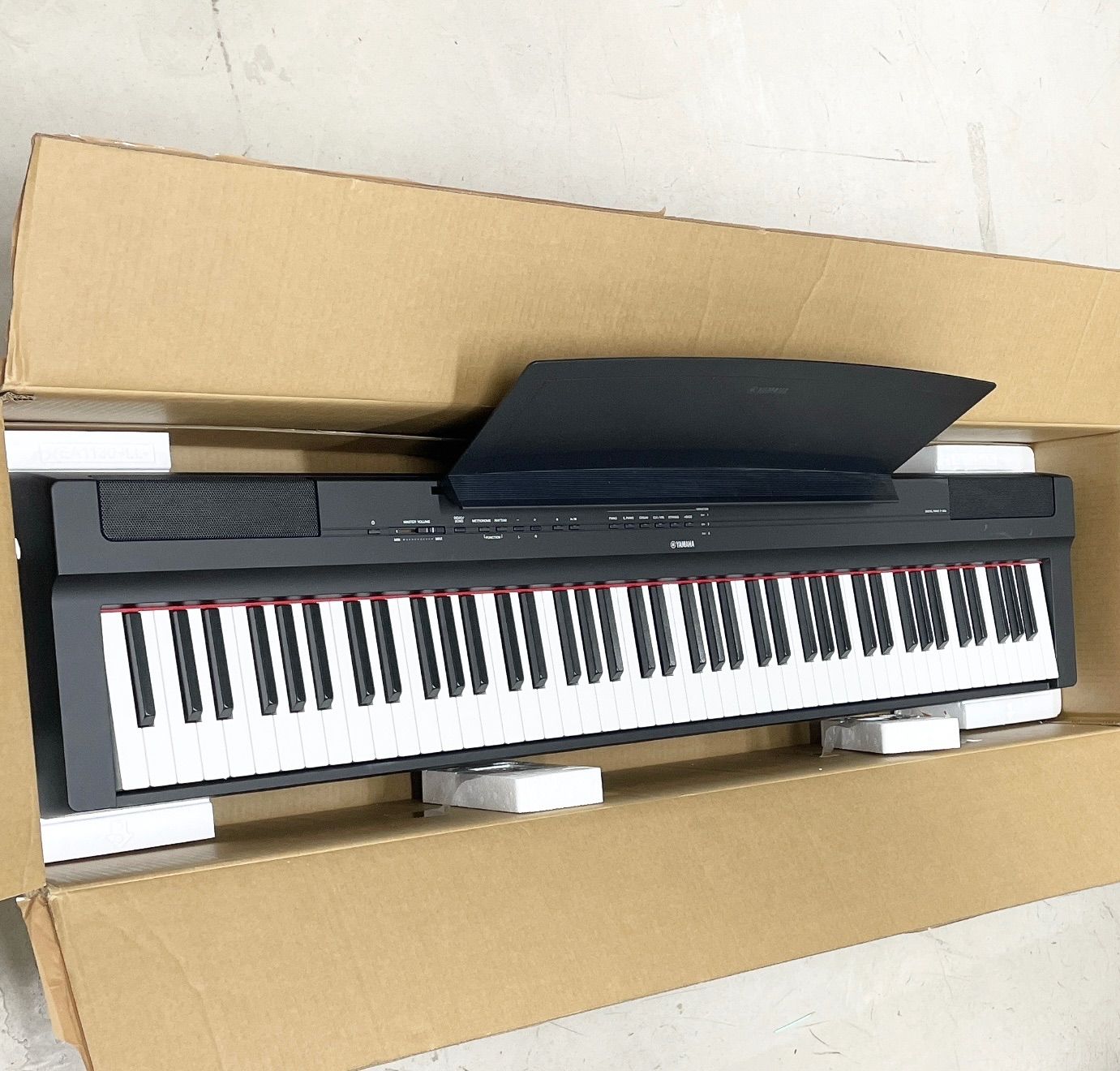 YAMAHA ヤマハ電子ピアノP-125aB ブラック 生産完了品 Aランク 450