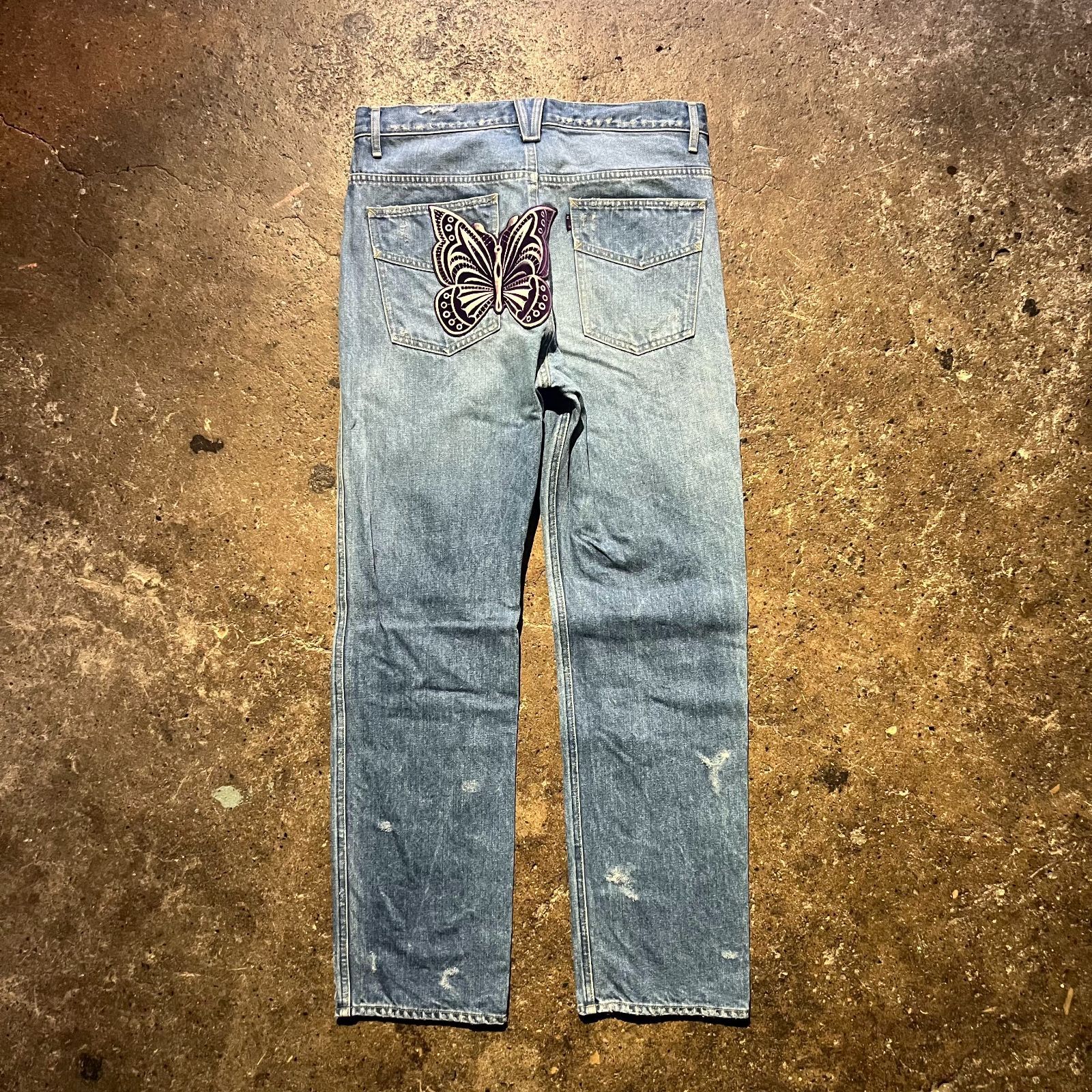 Needles 22ss Papillon Patches Straight Jean M ニードルス 2022ss 