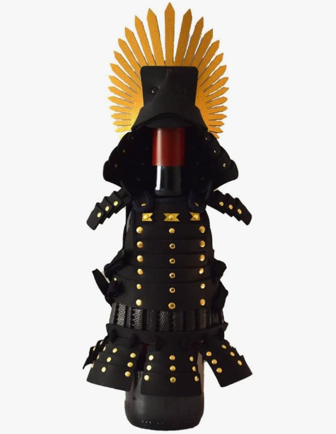 SAMURAI AGE ボトルに着せる鎧 黒 豊臣秀吉 700 900mlボトル用 ギフト