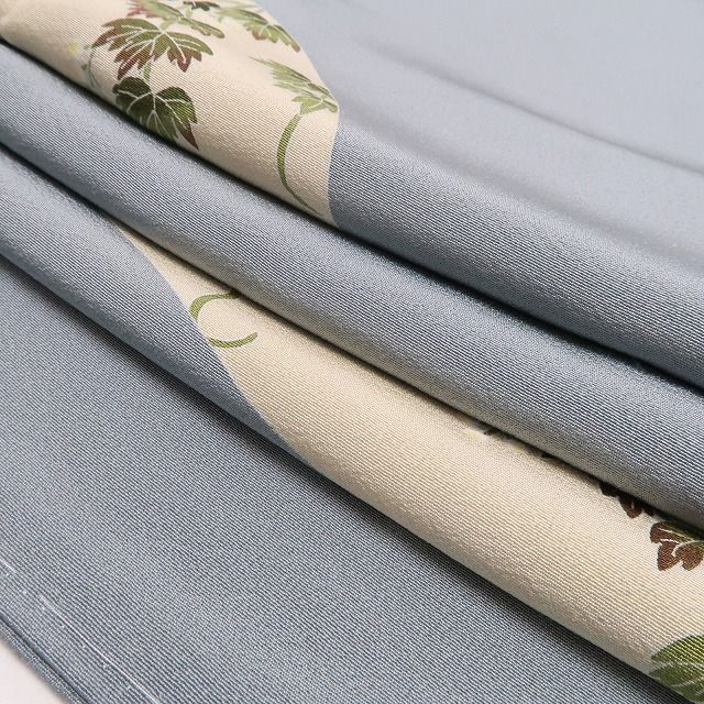 専用です★逸品　クリーニング済み　手描き友禅　正絹綸子に糸巻き、花丸文 専用です☆逸品 クリーニング済み 手描き友禅 正絹綸子に糸巻き、花丸文