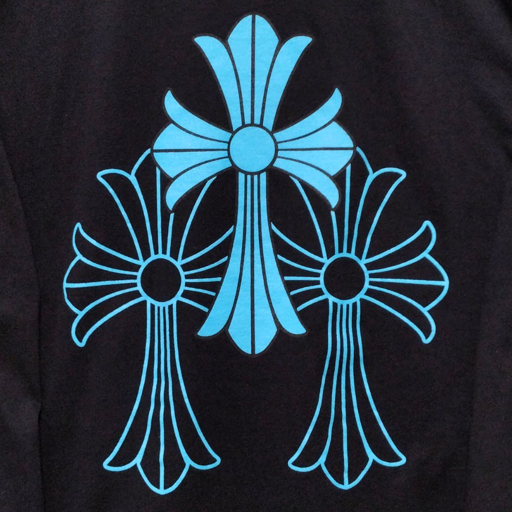 CHROME HEARTS クロムハーツ プリント ポケット 長袖Ｔシャツ ブラック サイズ L 正規品 | 52603