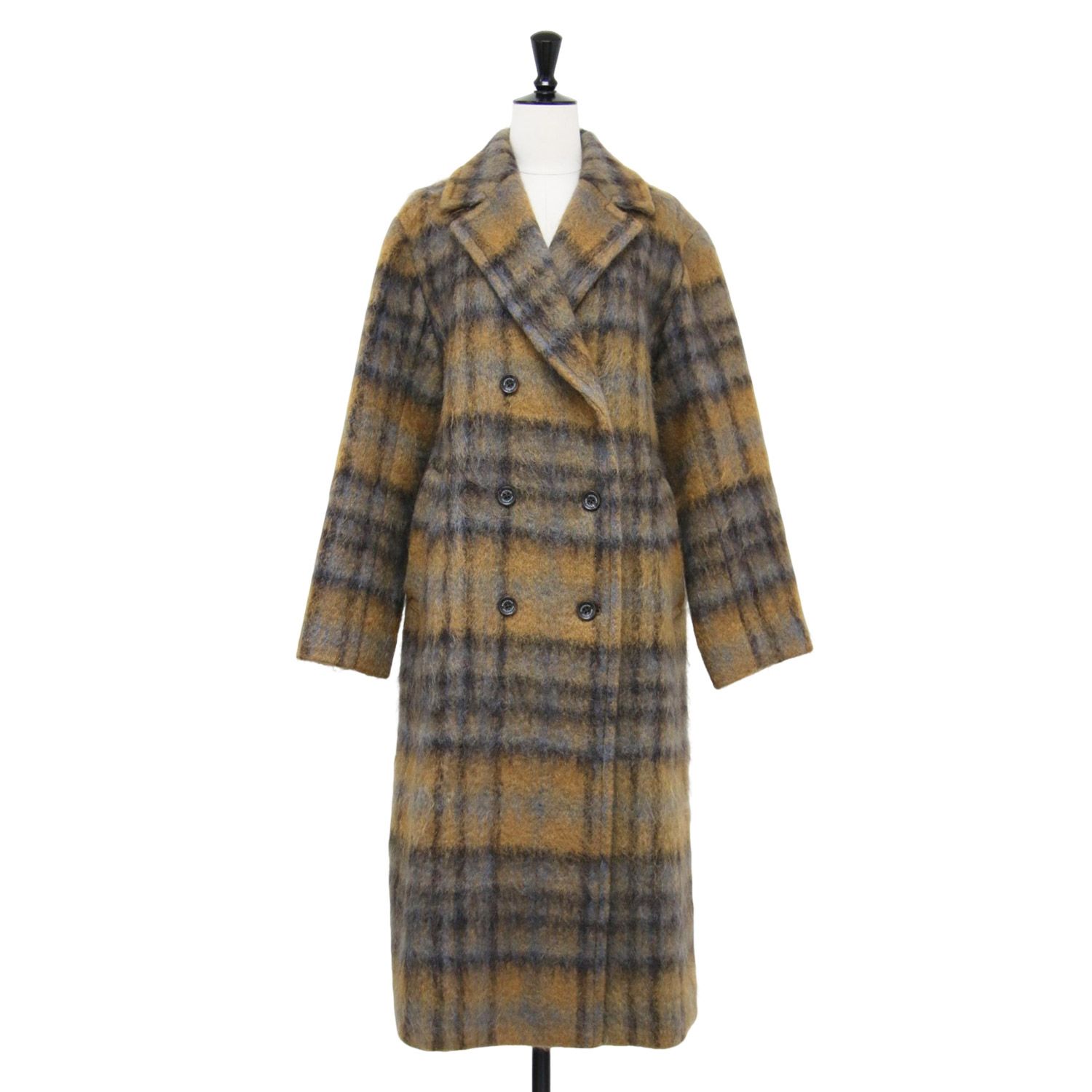 MACKINTOSH PHILOSOPHY マッキントッシュ コート ブラウン系 ブルー系