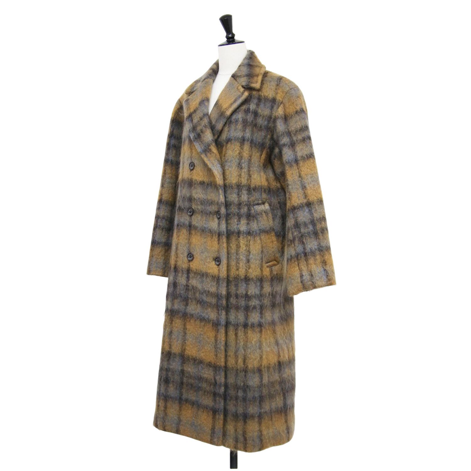 MACKINTOSH PHILOSOPHY マッキントッシュ コート ブラウン系 ブルー系