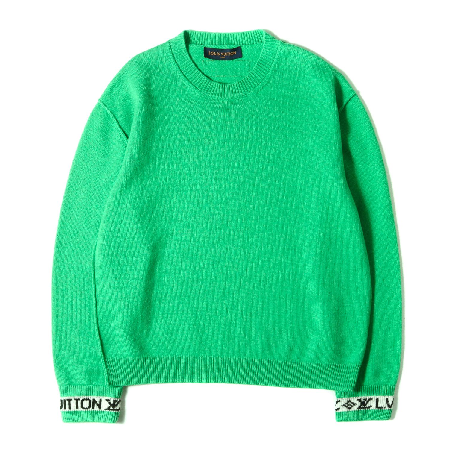 LOUIS VUITTON ルイヴィトン ニット グリーン サイズ:XS | 23SS 袖 