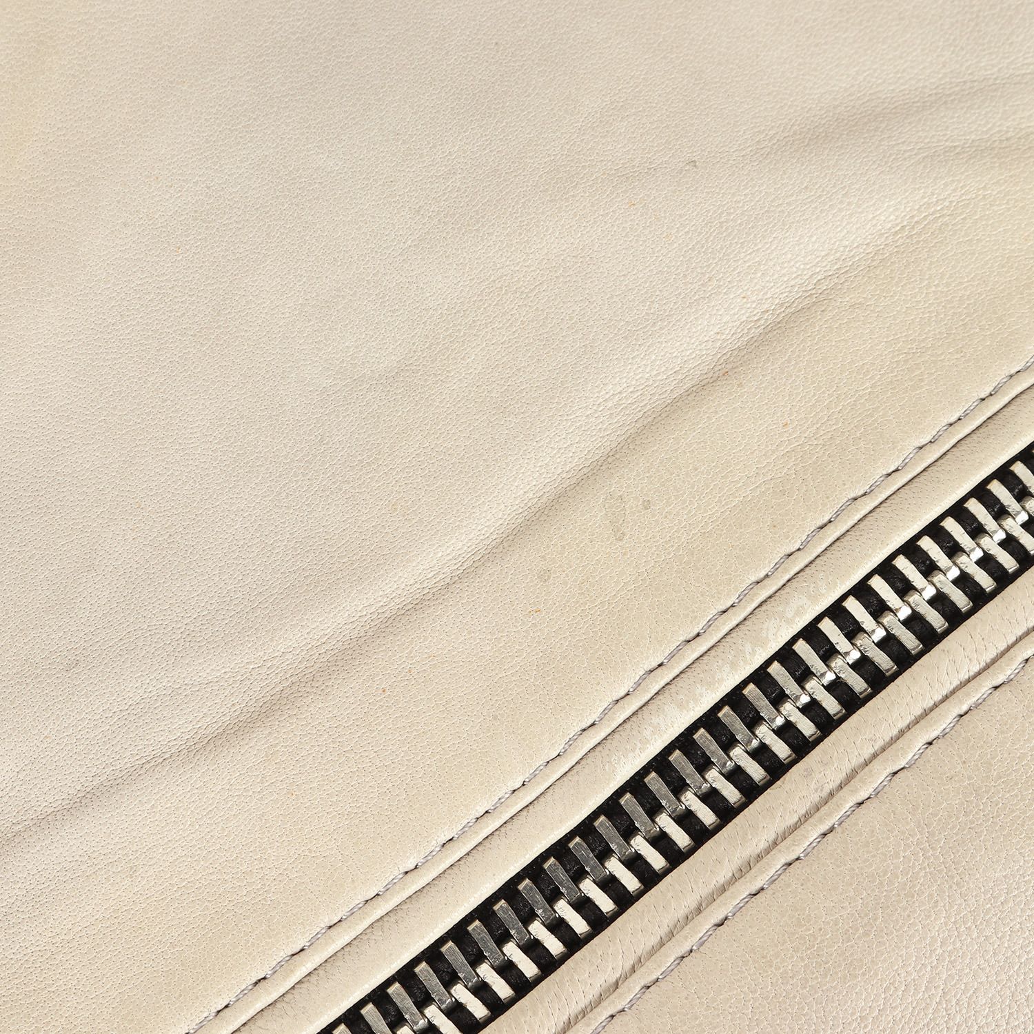 DIESEL ディーゼル ジャケット ライトグレー サイズ:S | シープスキン