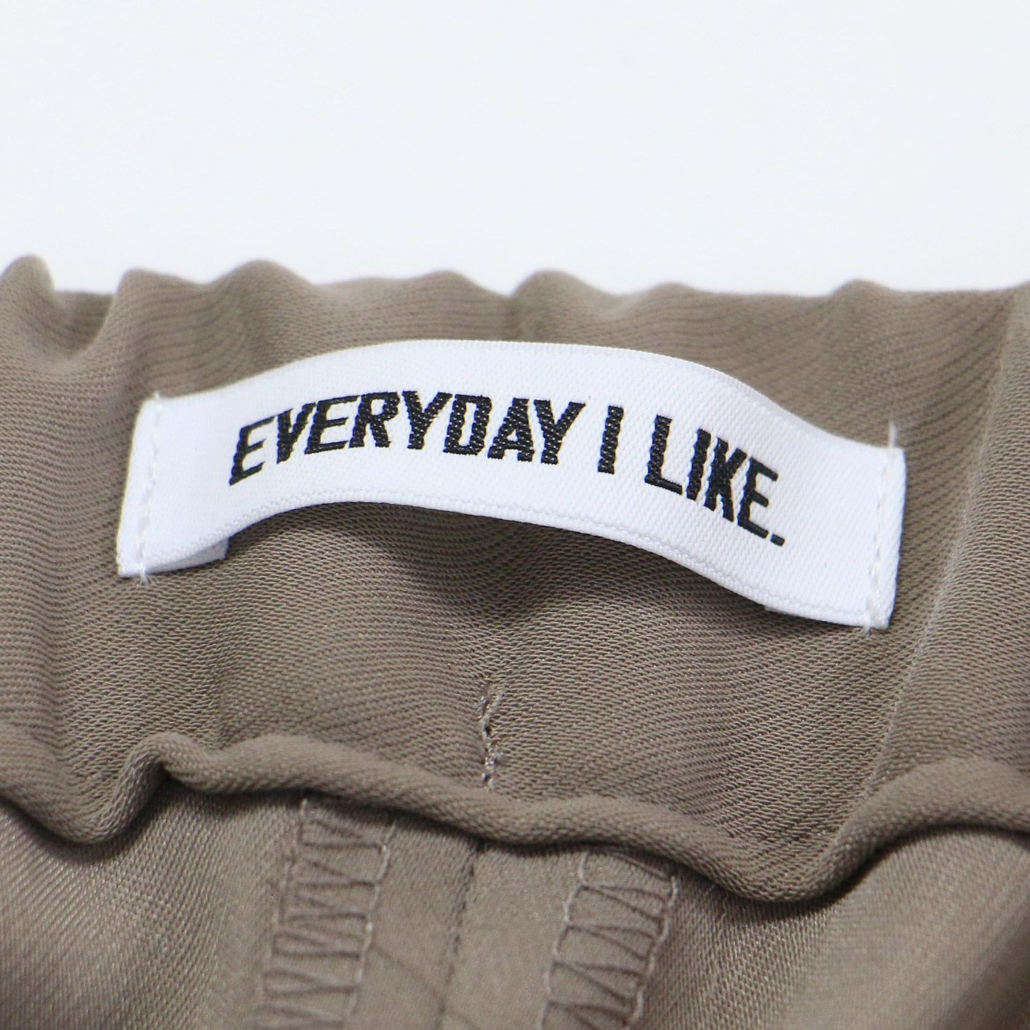 Deuxieme Classe ドゥーズィエム クラス パンツ ベージュ サイズ 38 M | 25春夏 イージー ワイド パンツ | プルオンパンツ | ウエストゴム タック ジョーゼット | ボトムス ズボン レディース DECORATOM_COM_BR