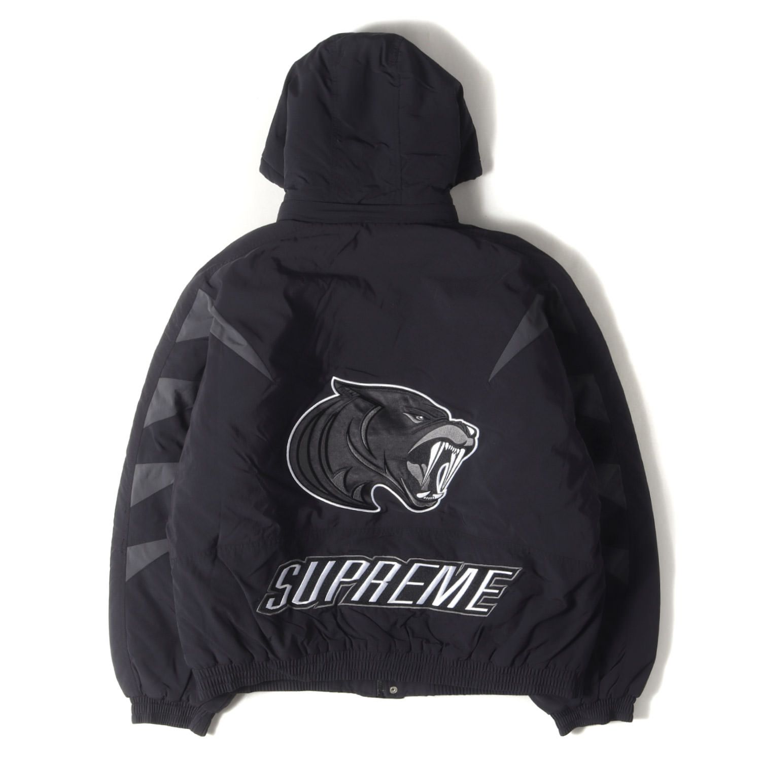 SUPREME ナイロンジャケット 黒　ワイルドキャット Supreme シュプリーム ジャケット ブラック 黒 サイズ:XL | 23AW