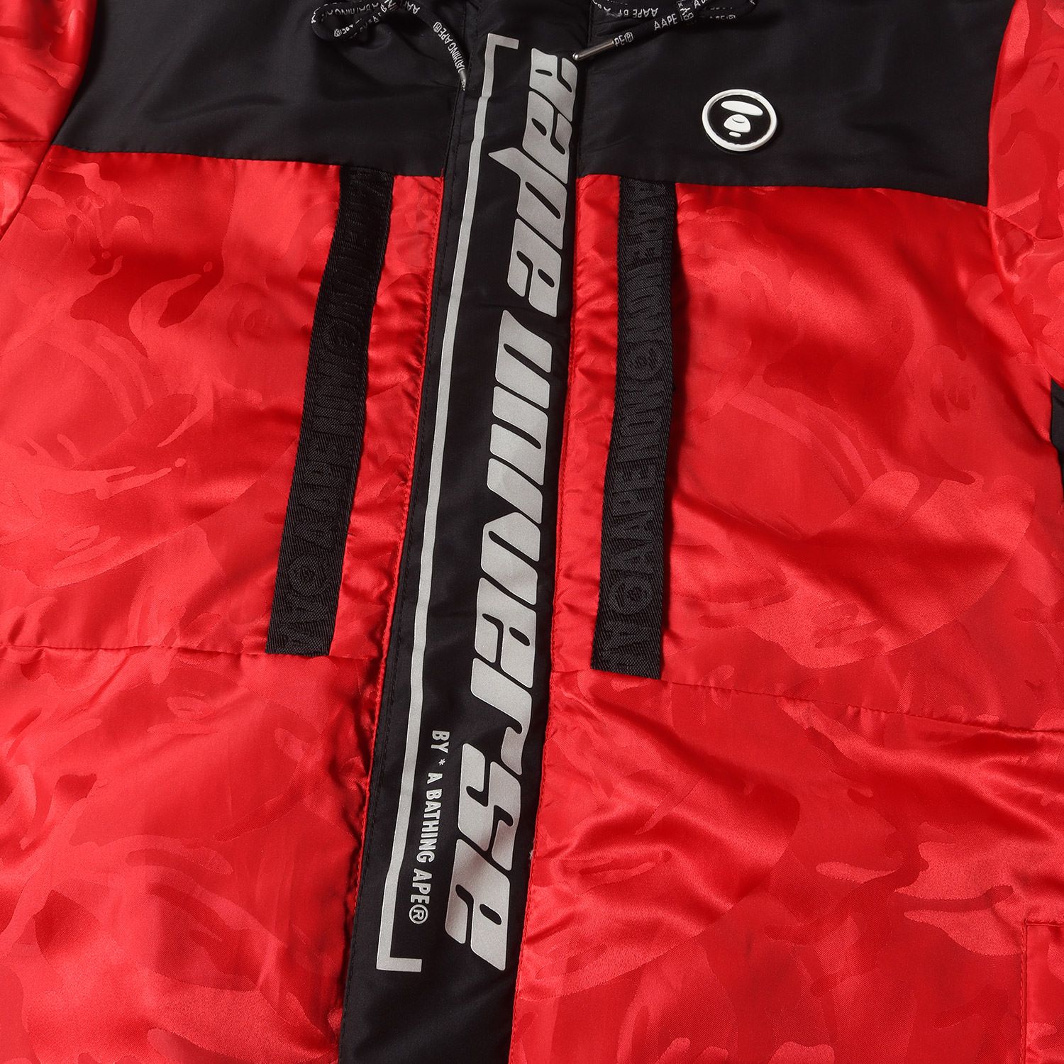 A BATHING APE ア ベイシング エイプ ジャケット レッド