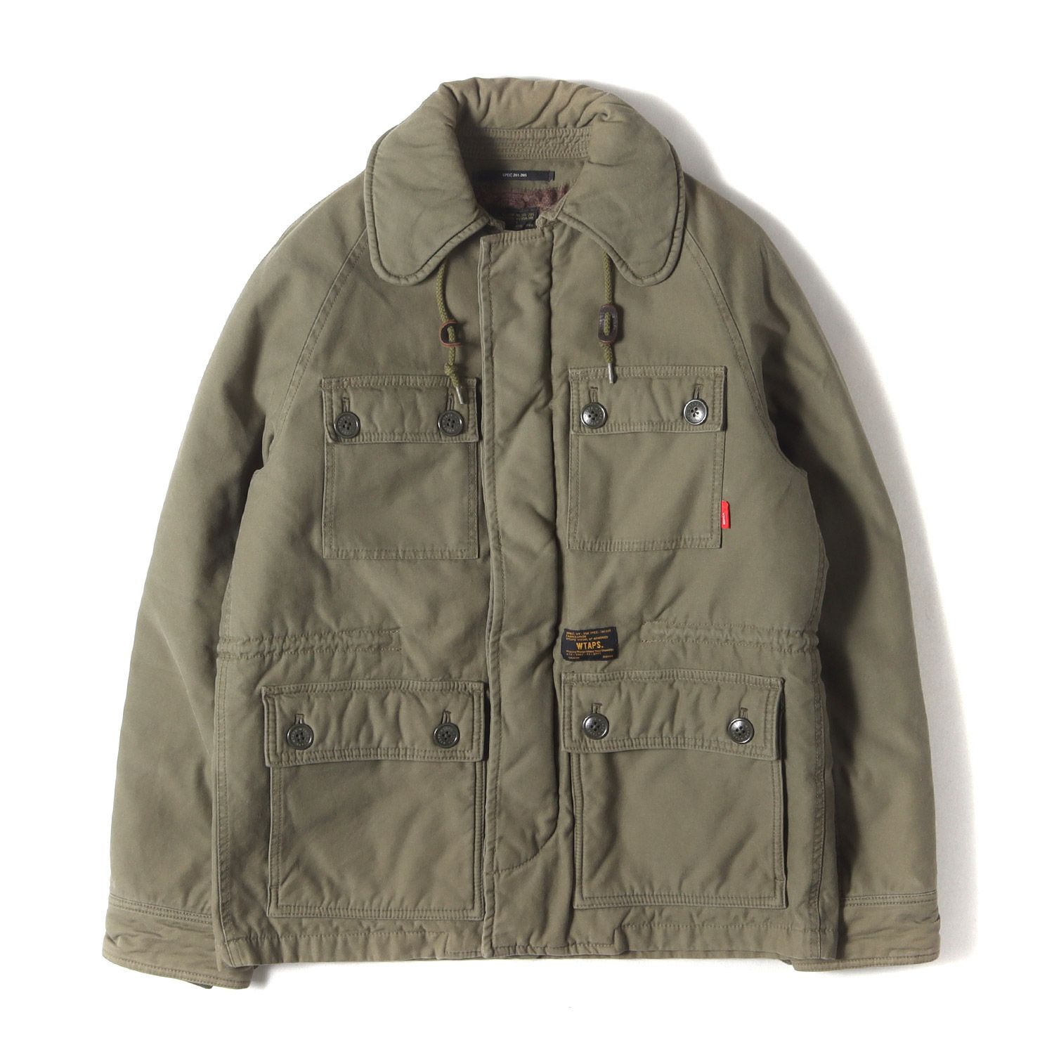 WTAPS ダブルタップス ジャケット オリーブドラブ サイズ:S | コットン 