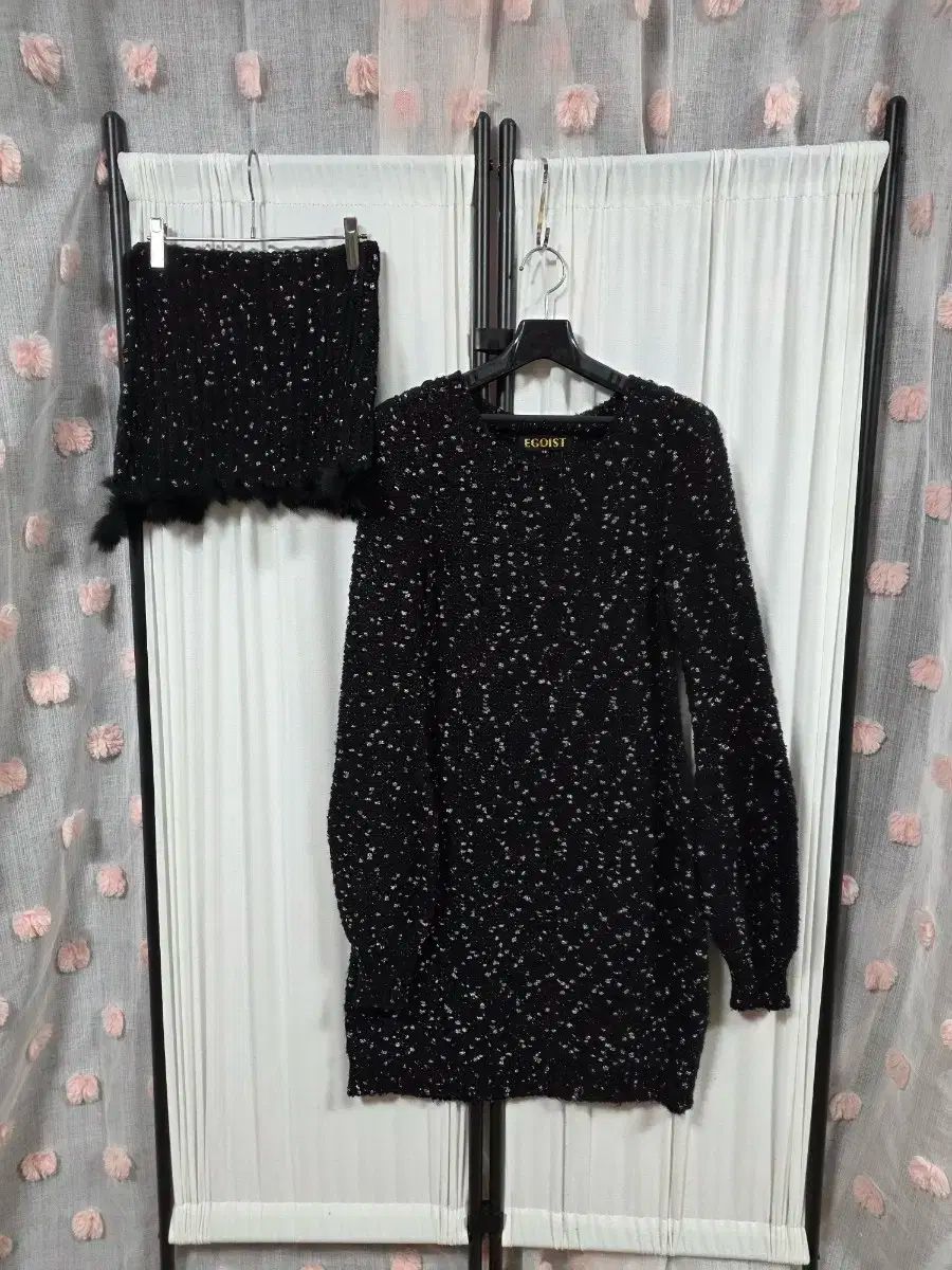 EGOIST ウール混 ニットワンピース 55