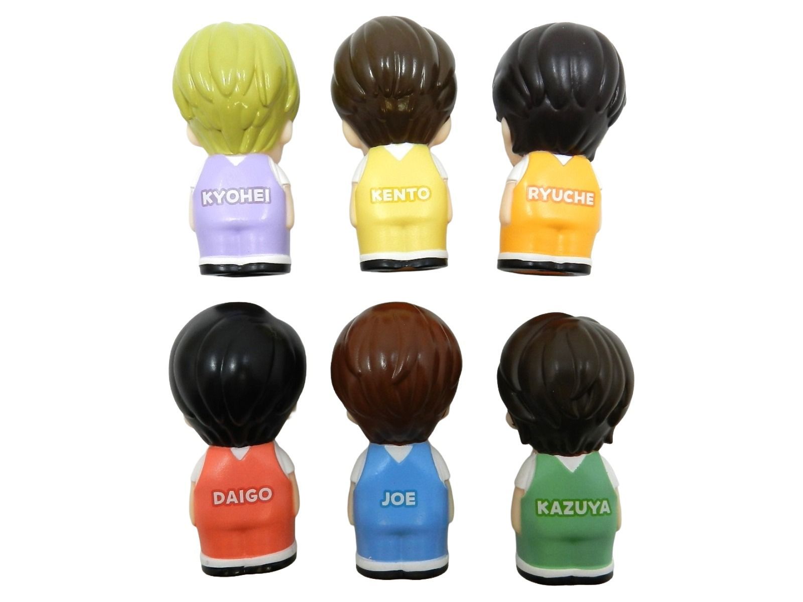 なにわ男子の指人形 6点セット なにわ男子 LIVE TOUR 2025 Alpha グッズ 西畑大吾|大橋和也|藤原丈一郎|高橋恭平|大西流星|長尾謙杜 品 013 AR_KOOLFOOD_TN
