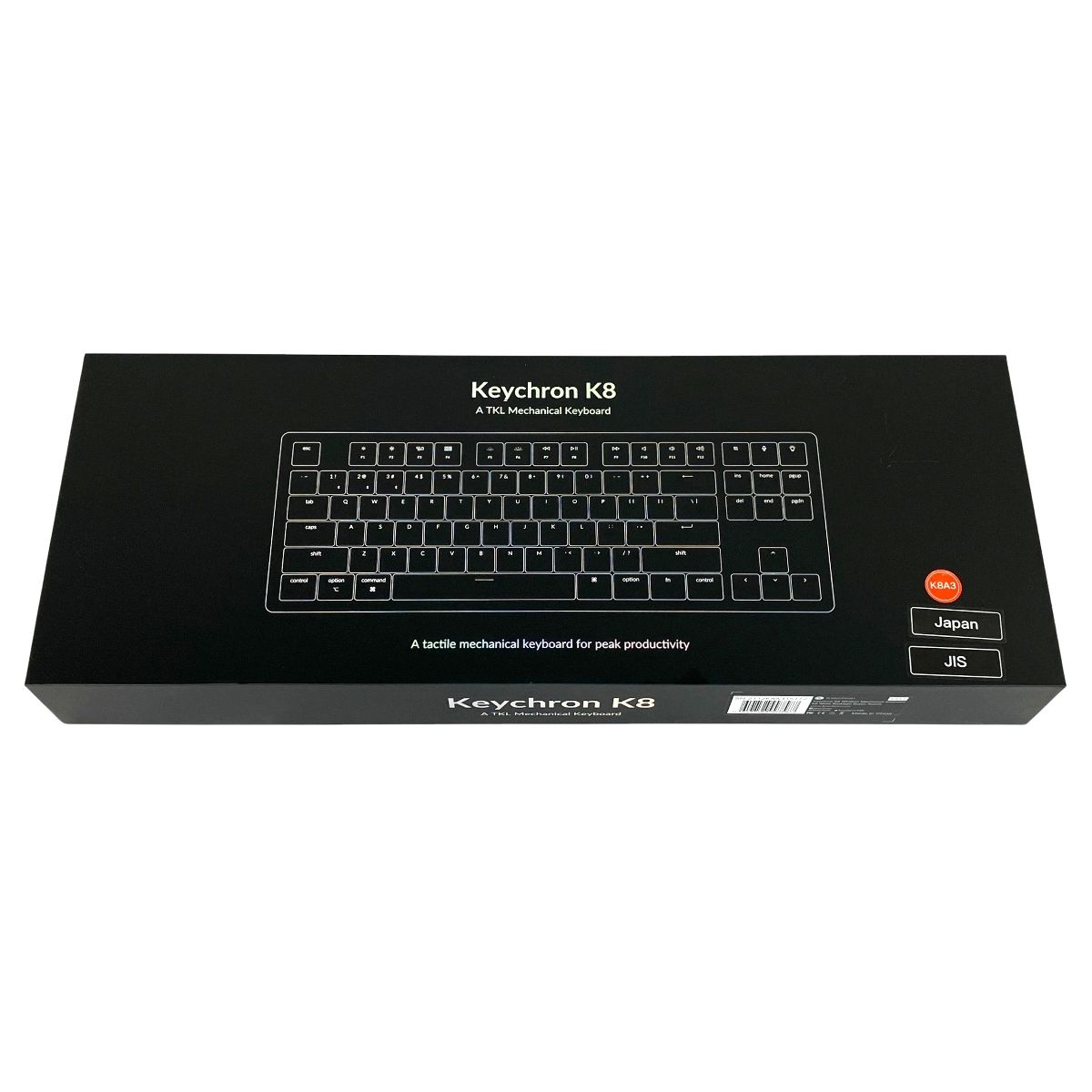 Keychron K8 テンキーレス ワイヤレス メカニカルキーボード JIS配列 キークロン PC周辺機器 Y10588163