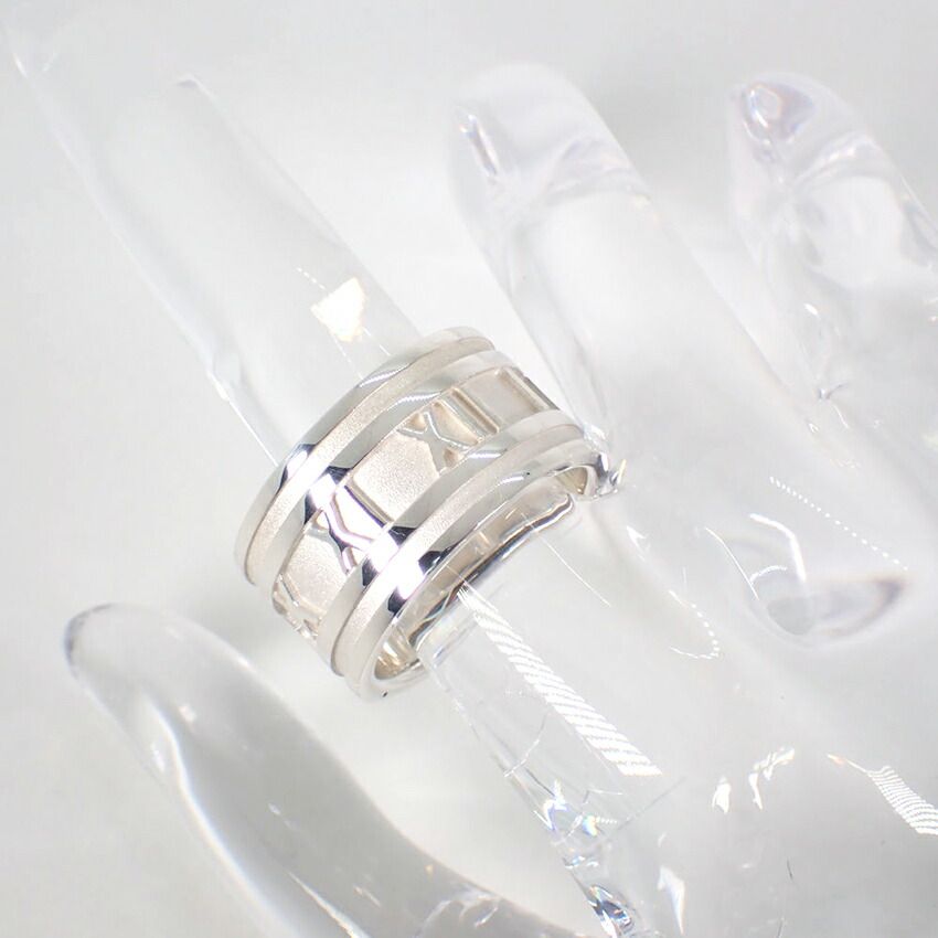 ティファニー 925 アトラス ワイド リング |16号|j84-3 FORTGASGNV_COM_BR