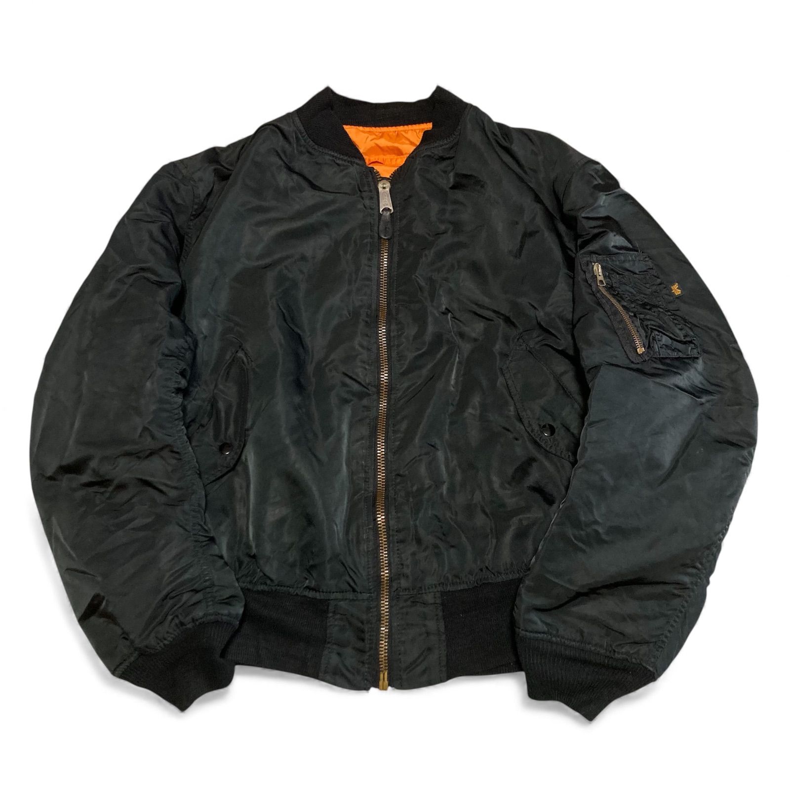 90s アルファインダストリーズ MA-1 黒 XXL