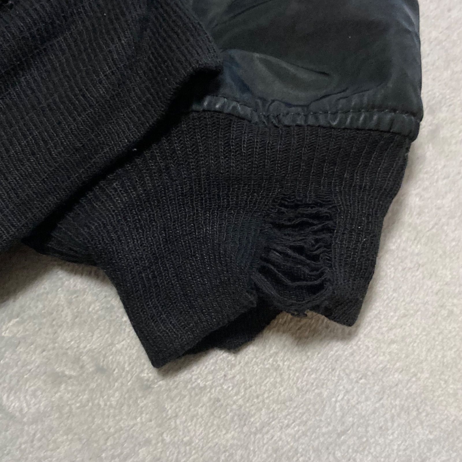 90s アルファインダストリーズ MA-1 黒 XXL KANDAIZUMI_COM