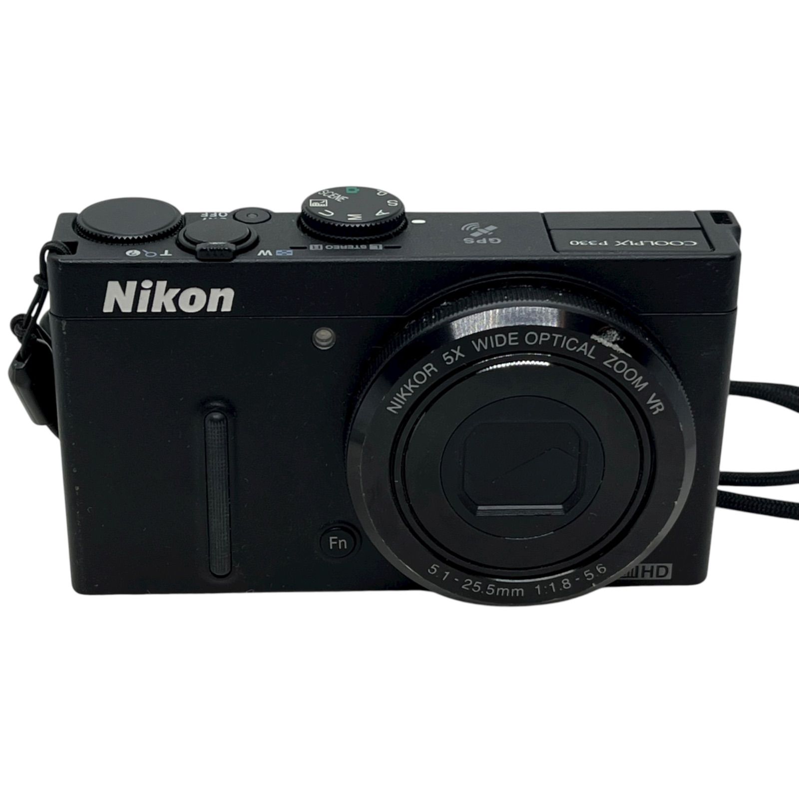 管2510-111 動作未 NIKON ニコン COOLPIX P330 コンパクトデジタルカメラ ブラック 光学5倍ズーム F1.8レンズ搭載 多数