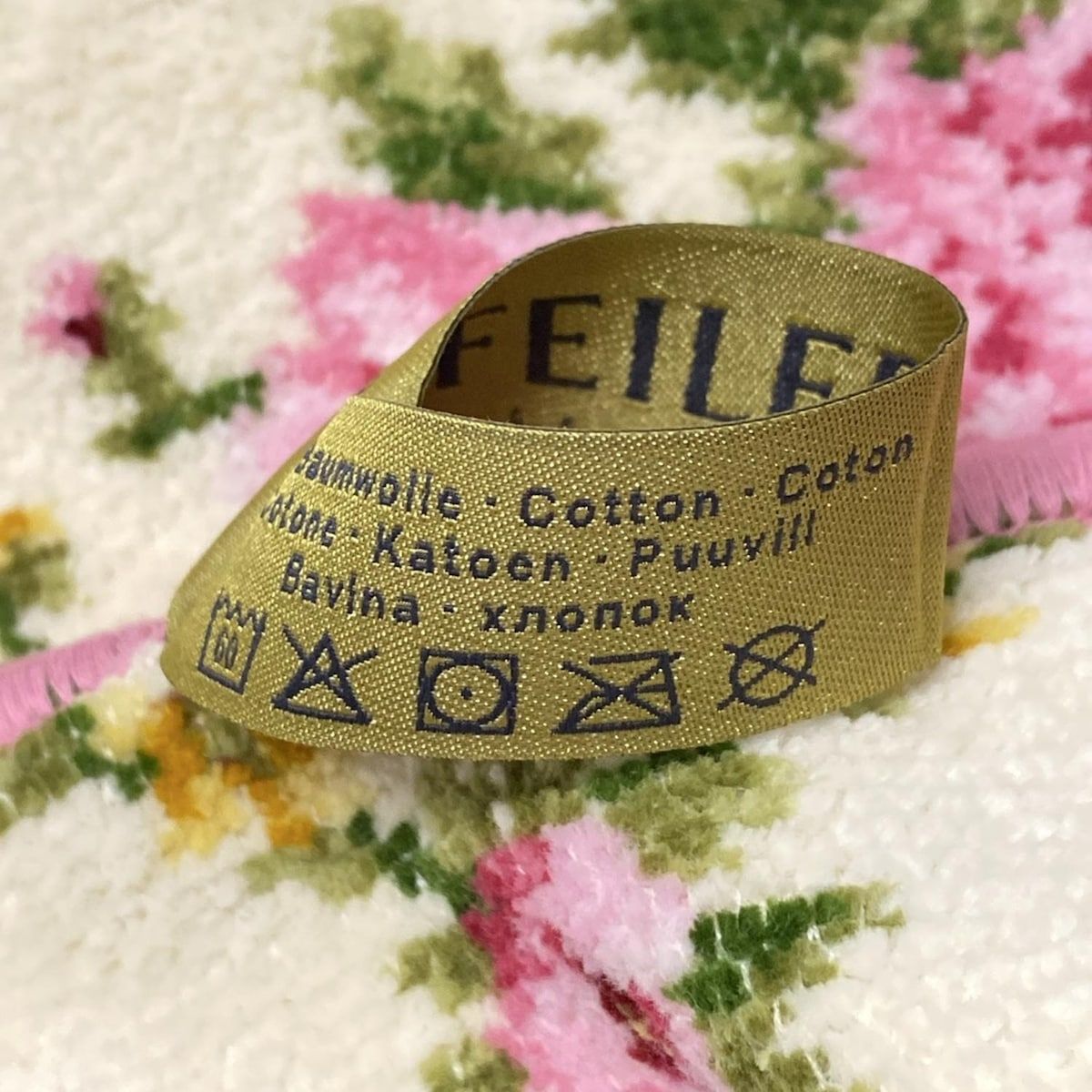 ハンドタオル|花柄|チェック柄 コットン