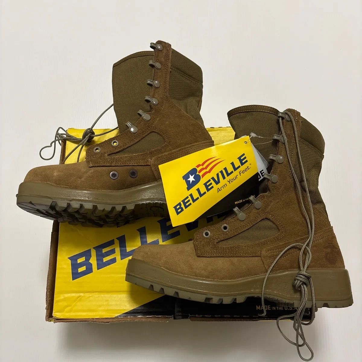 タグ付き　未使用品　米軍　実物　BELLEVILLE 26cm 送料無料 タグ付き 未使用品 米軍 実物 BELLEVILLE 26cm 送料無料 - メルカリ