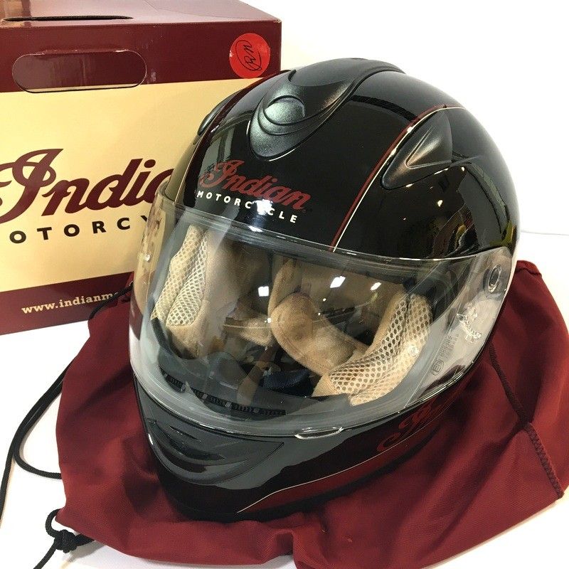 INDIAN ADVENTURE インディアンアドベンチャー STRIPE SA-28 フルフェイスヘルメット 除菌消臭済 ブラック XXLサイズ オートバイ ツーリング ライディング バイカー バイク用品 TA3603