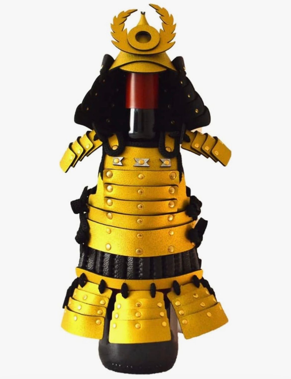 SAMURAI AGE ボトルに着せる鎧 金 徳川家康 700 900mlボトル用 ギフト