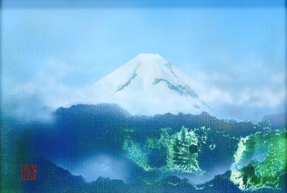 浜田泰介【五月二十八日】 油彩 SM 真作】【WISH】浜田泰介「五月二十八日」油彩 SM 1995年作