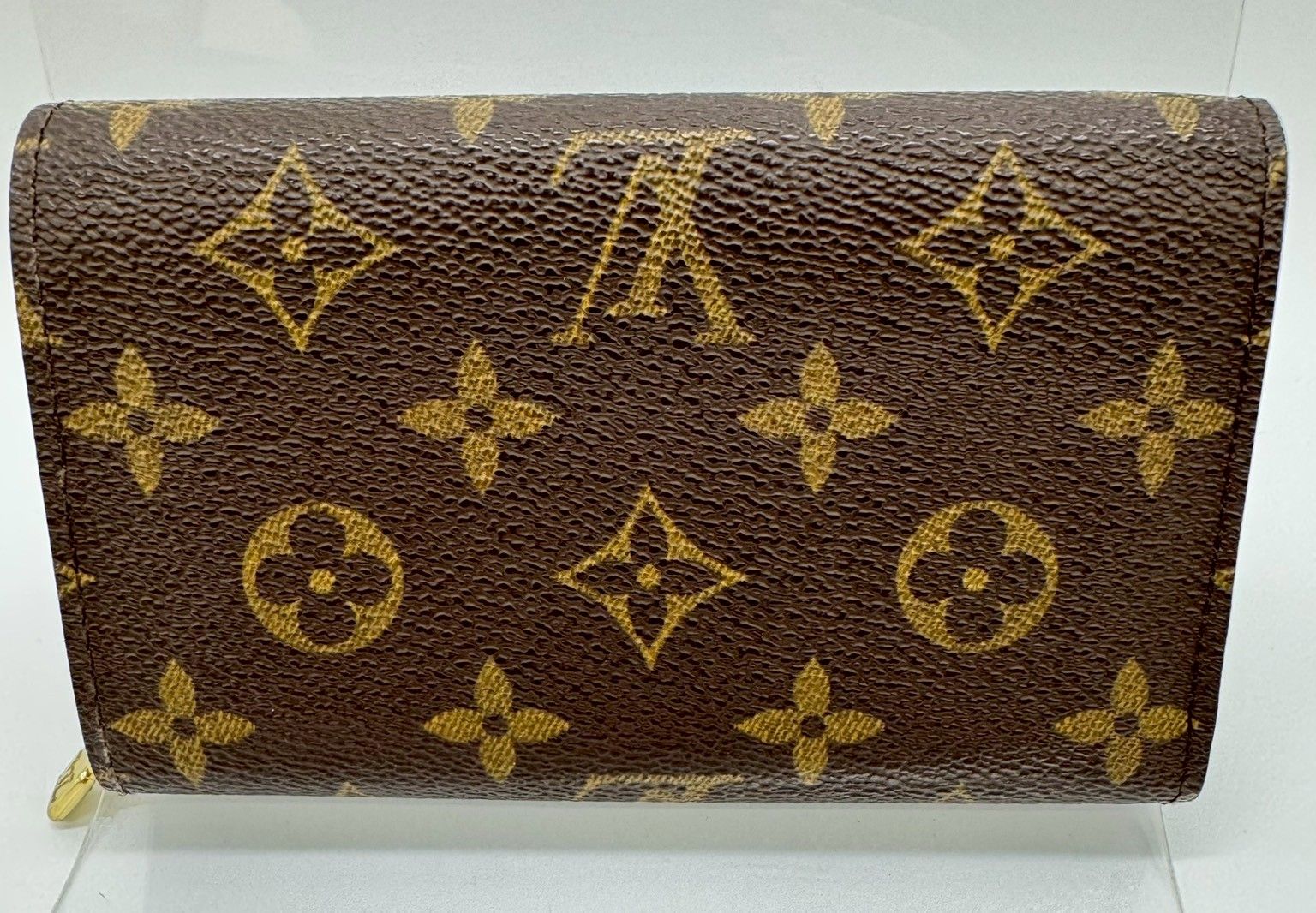 鑑定済み】LOUIS VUITTON ルイヴィトン ポルト・モネ・ビエ トレゾール