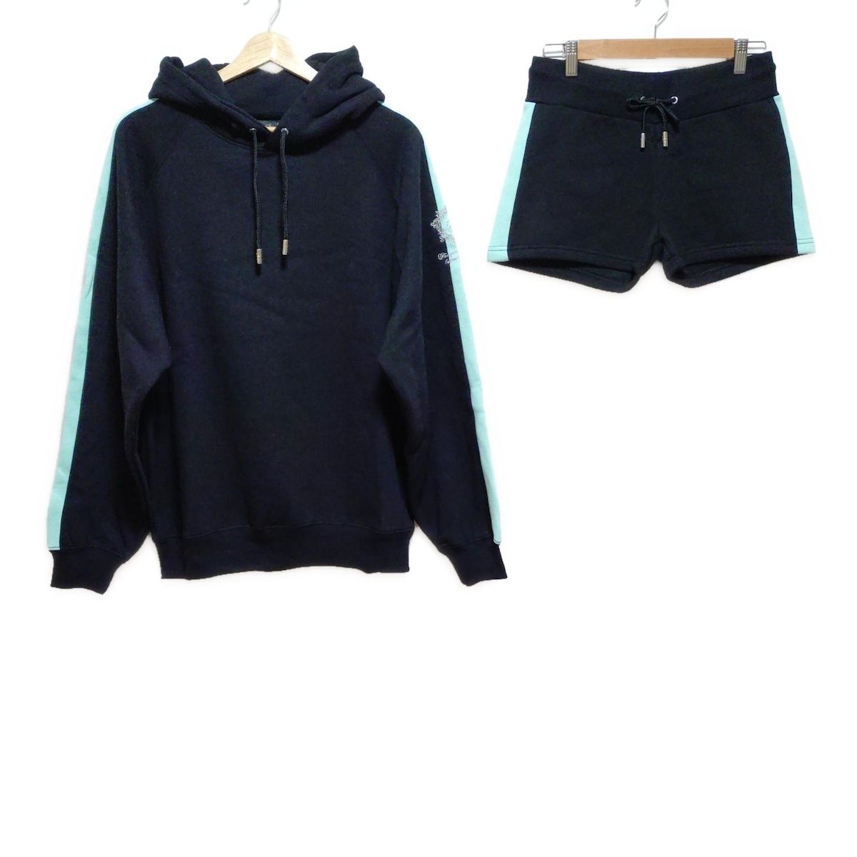 Rady レディ レディースパンツセットアップ レディース - 黒×ライトグリーン ウエストゴム