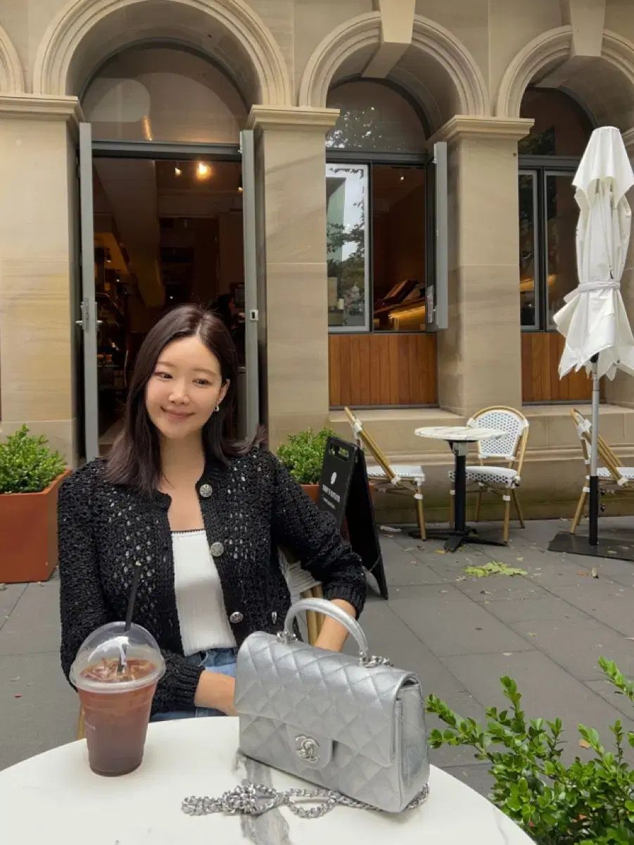 ルミ モリア カーディガン ブラック